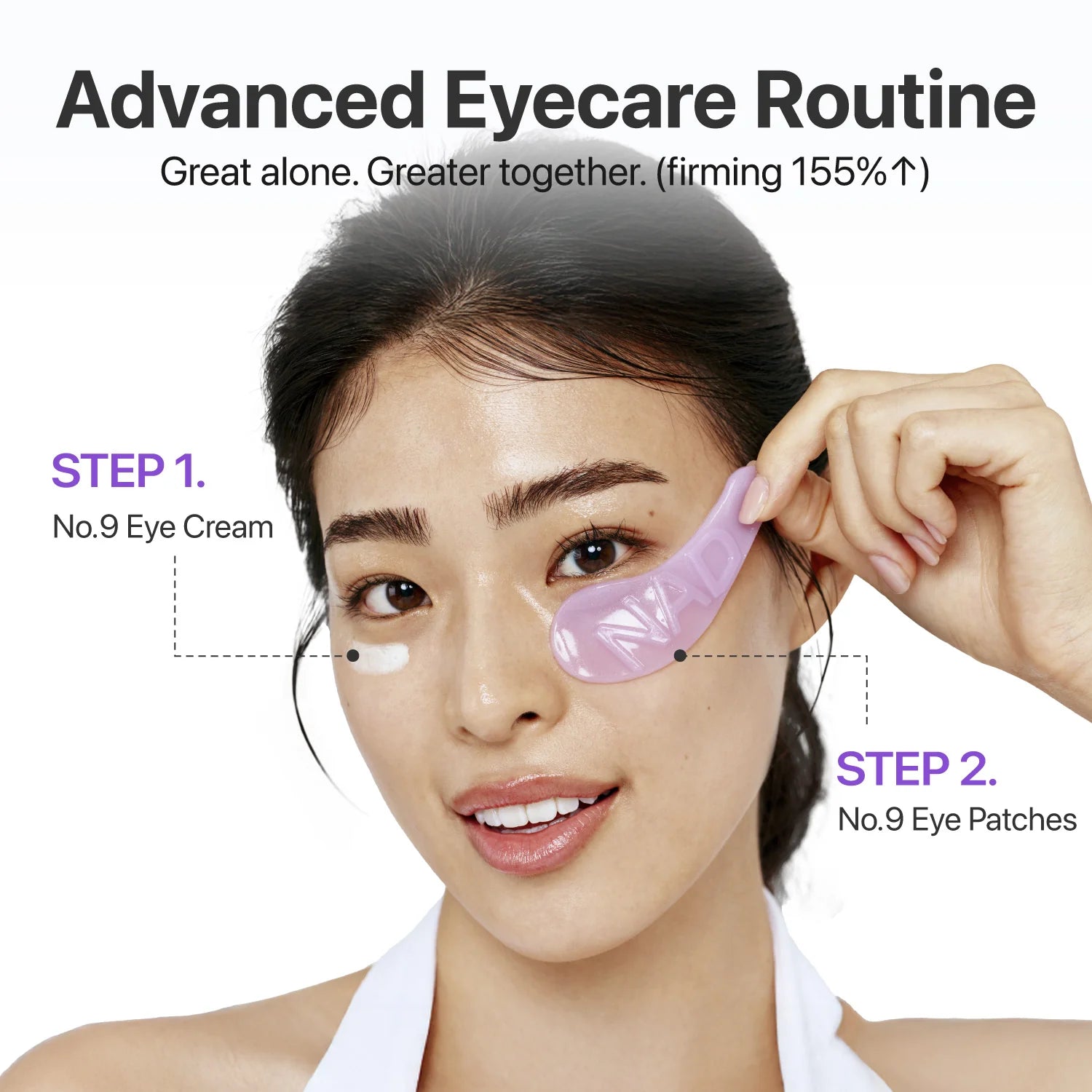 Антивозрастные коллагеновые патчи для глаз Numbuzin No.9 NAD+ Collagen Under Eye Patches
