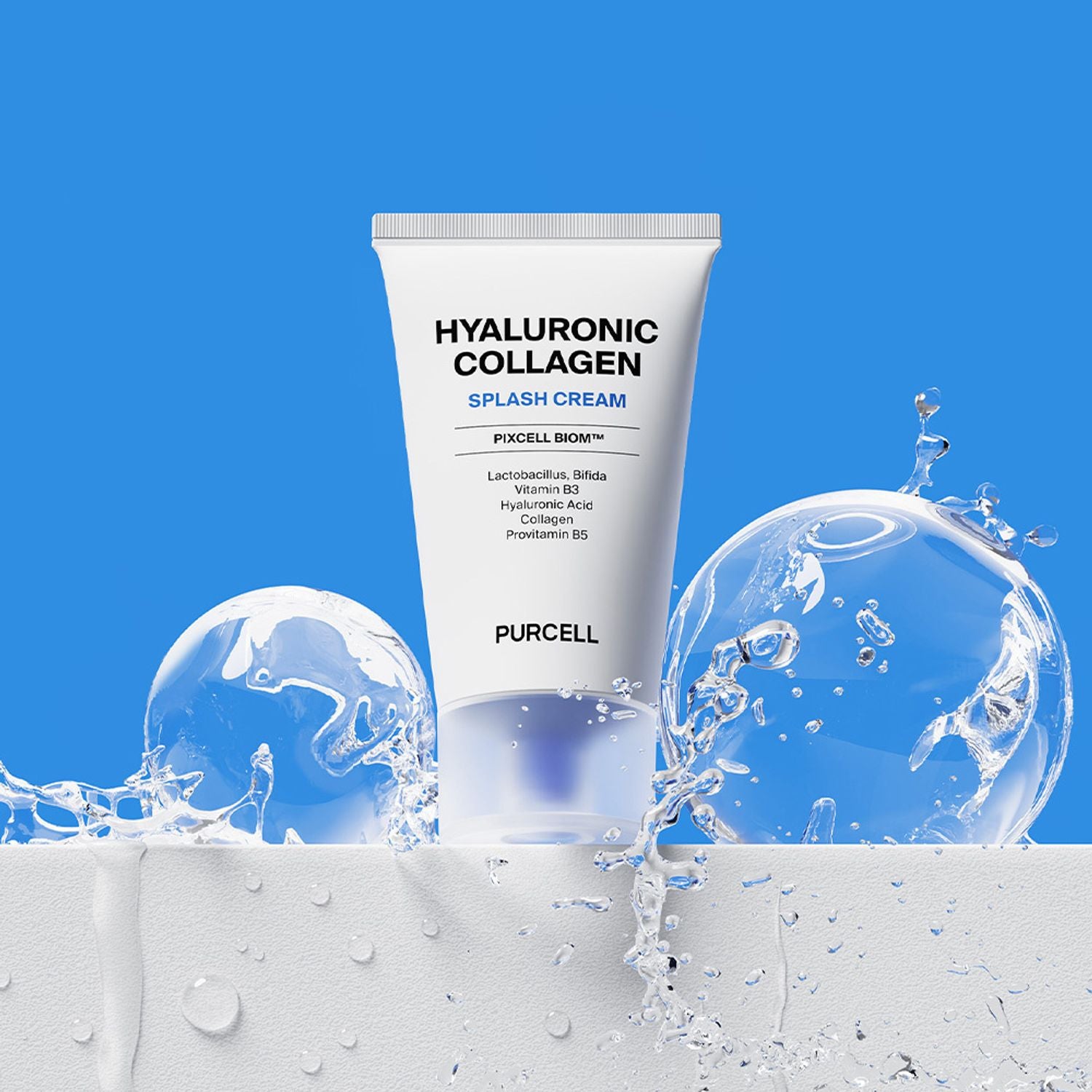Увлажняющий гель-крем PURCELL Pixcell Biom Hyaluronic Collagen Splash Cream