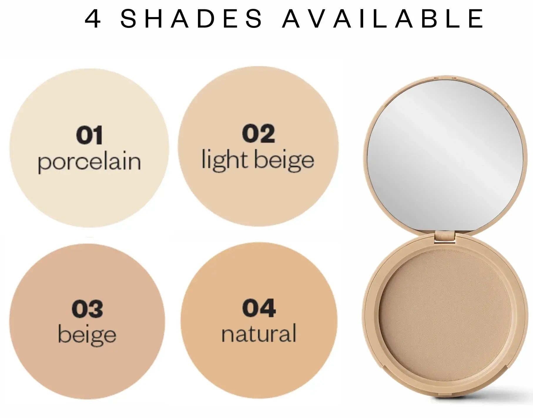 Matējošs kompaktais pūderis ar argāna eļļu Paese Mattifying Argan Pressed Powder