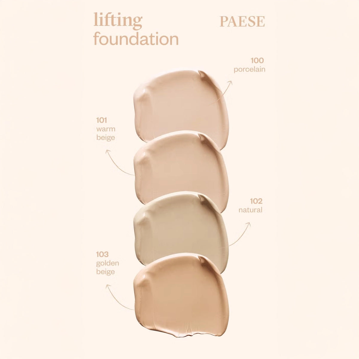 Тональный крем Paese Lifting Foundation Paese