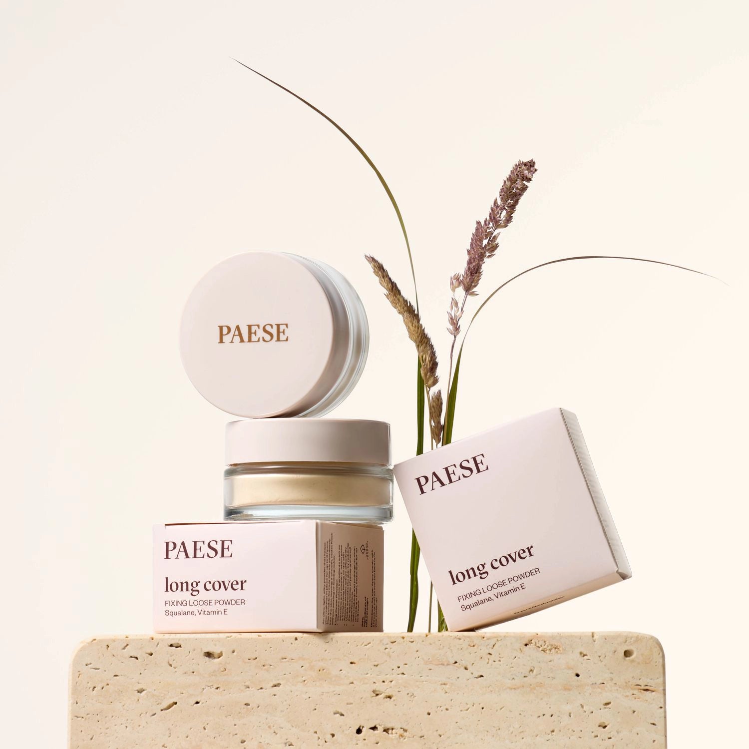 Фиксирующая рассыпчатая пудра Paese Long Cover Powder