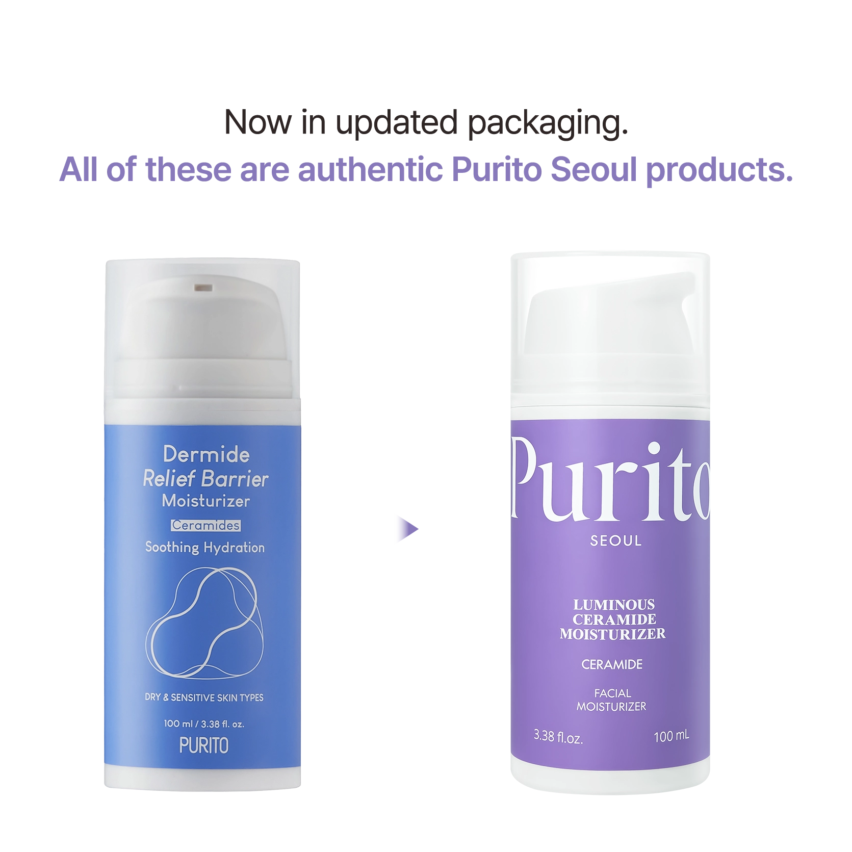 Восстанавливающий крем с церамидами Purito Luminous Ceramide Moisturizer