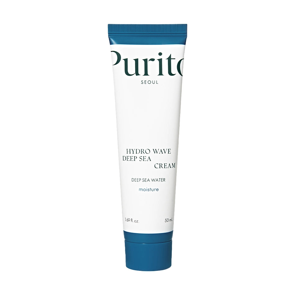 Krēms ar jūras ūdeni dziļai ādas mitrināšanai Purito Hydro Wave Deep Sea Cream