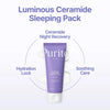 Raminamoji naktinė kaukė su centele Purito Luminous Ceramide Sleeping Pack