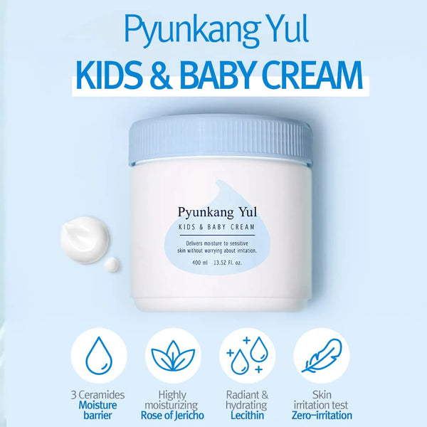 Mitrinošs krēms bērniem ar keramīdiem Pyunkang Yul Kids & Baby Cream