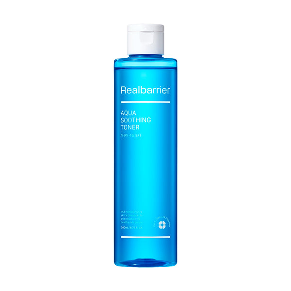 Nomierinošs toniks ādas mitrināšanai Real Barrier Aqua Soothing Toner