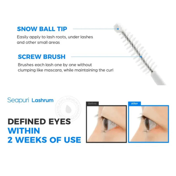 Blakstienų serumas Seapuri Lashrum Eyelash Enhancing Serum