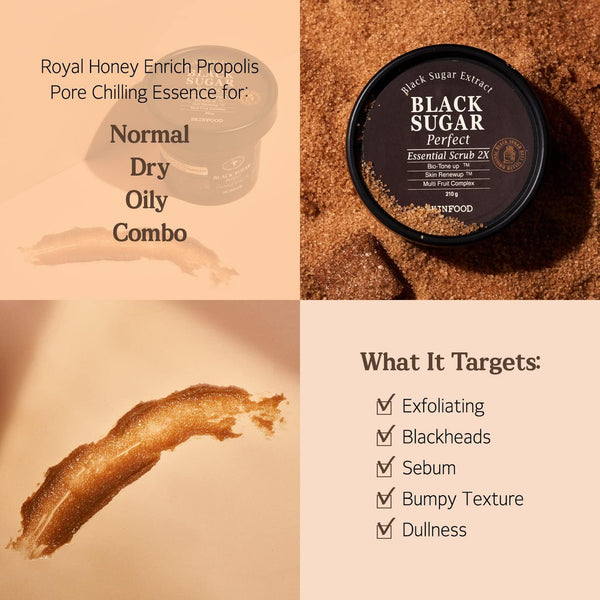 Skinfood Black Sugar Perfect Essential Scrub 2X