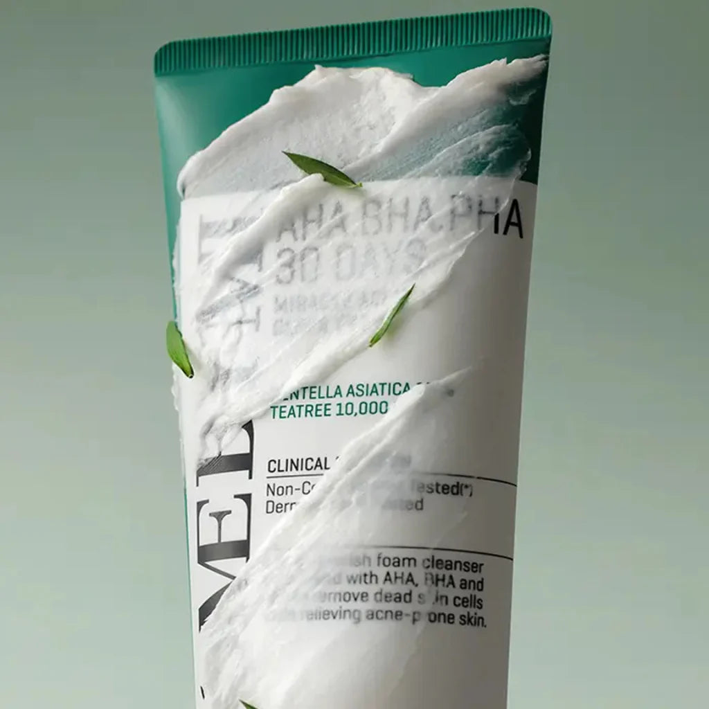 Attīrošas putas problemātiskai ādai Some By Mi AHA BHA PHA 30 Days Miracle Acne Clear Foam