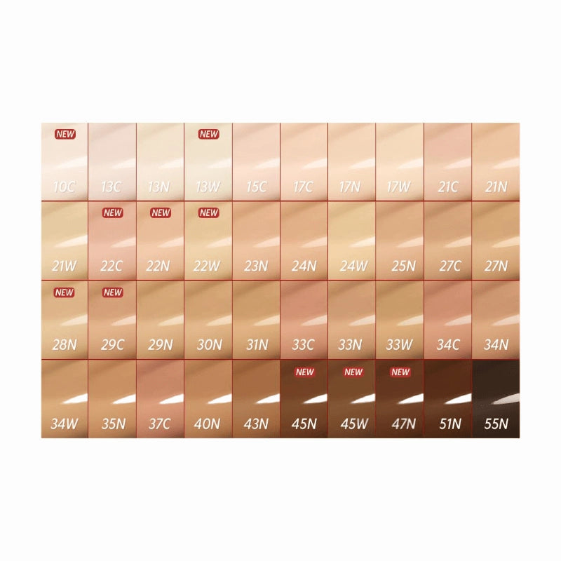 Noturīgs kušons ar daļēji matētu noslēguma akcentu TIRTIR Mask Fit Red Cushion SPF40 PA++