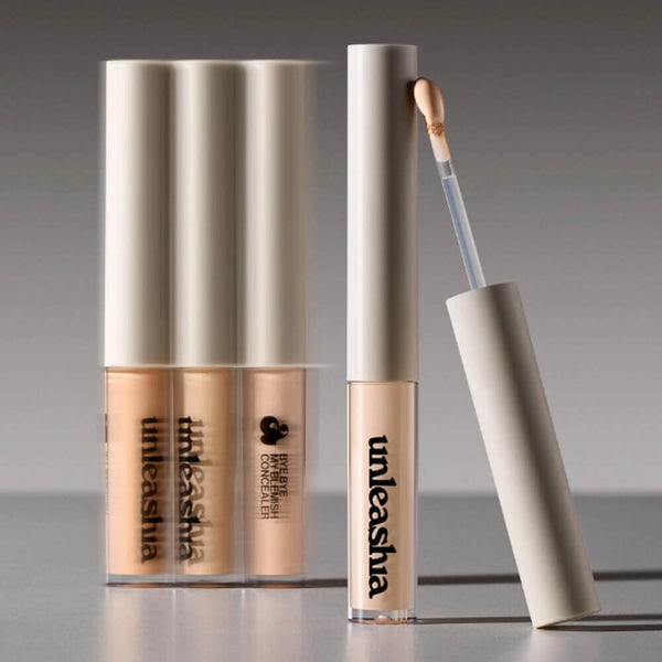 Ilgai išliekantis maskuoklis su natūraliu efektu UNLEASHIA Bye Bye My Blemish Concealer