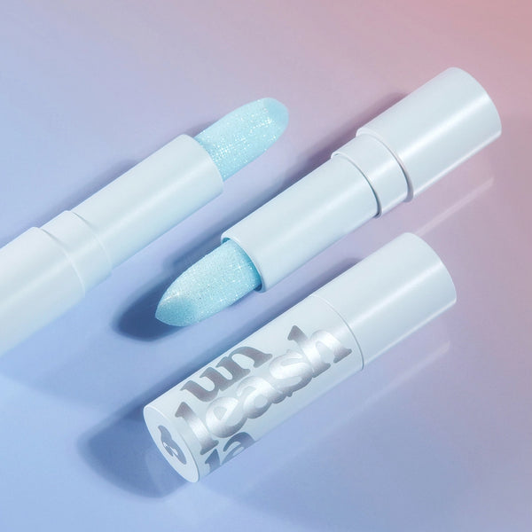 Veganiškas lūpų balzamas su kristaliniu efektu UNLEASHIA Glacier Vegan Lip Balm