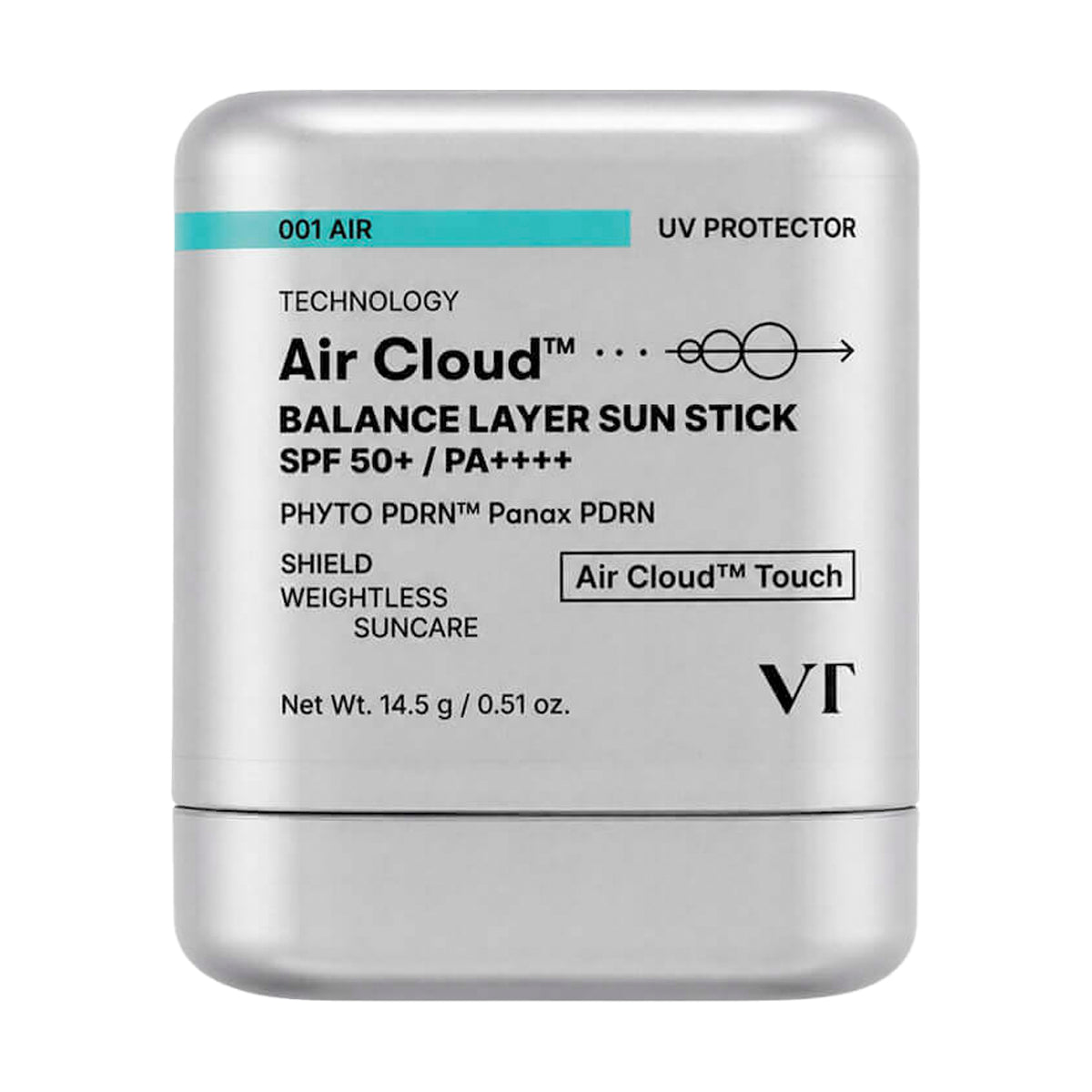 Лёгкий солнцезащитный стик VT Cosmetics Air Cloud Balance Layer Sun Stick SPF50+ PA++++