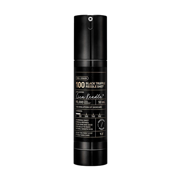 Priešraukšlinis serumas su mikro adatėlėmis ir juoduoju triufeliu VT Cosmetics Black Truffle Reedle Shot 100