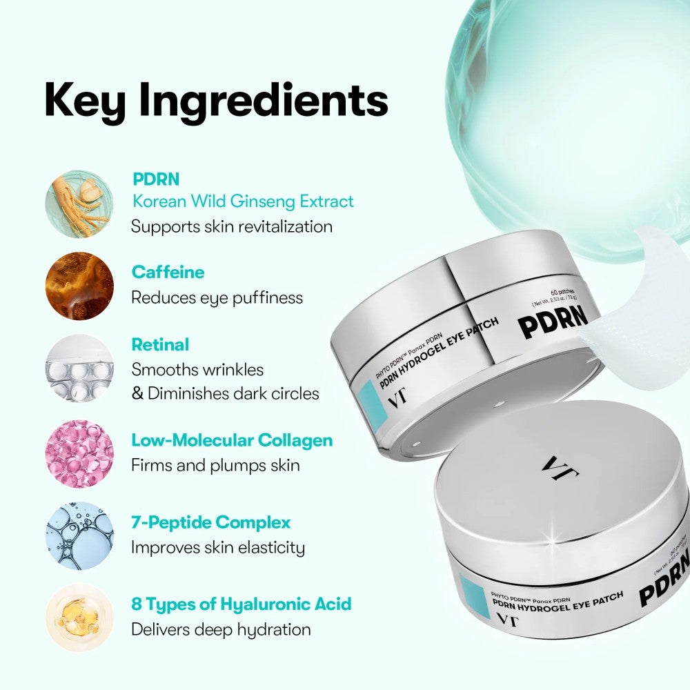 VT Cosmetics PDRN Hydrogel Eye Patch
