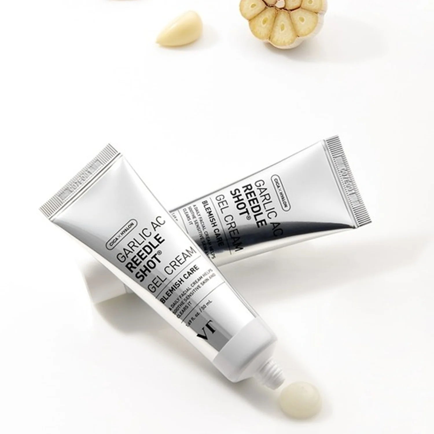 Матирующий гель-крем VT Cosmetics Garlic AC Reedle Shot Gel Cream
