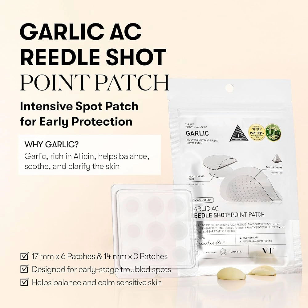 VT Cosmetics Garlic AC Reedle Shot Point Patch