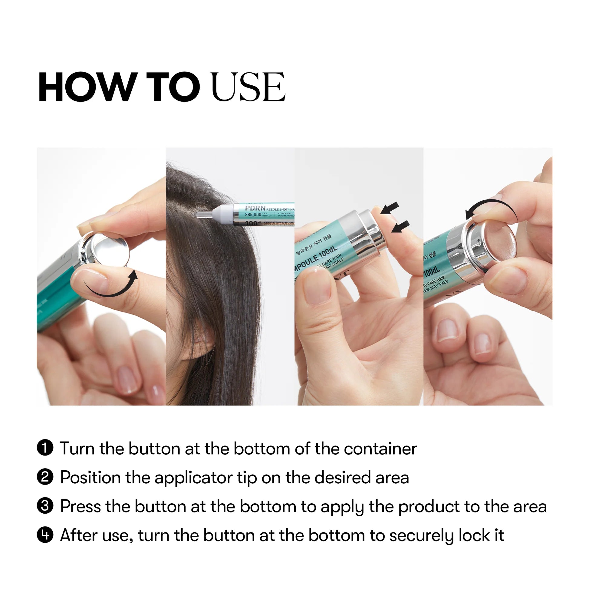 VT Cosmetics PDRN Reedle Shot Hair Ampoule 100dL