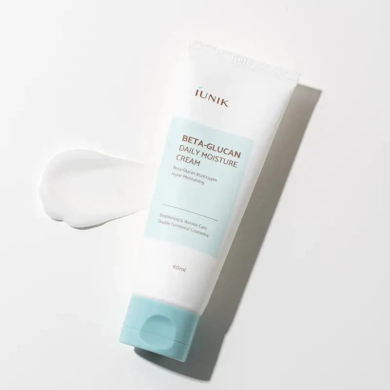 Mitrinošs krēms sejas ādai ar beta glikānu iUnik Beta Glucan Daily Moisture Cream