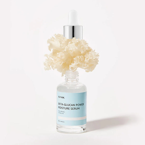 Drėkinamasis serumas su 98% beta gliukanu iUnik Beta Glucan Power Moisture Serum