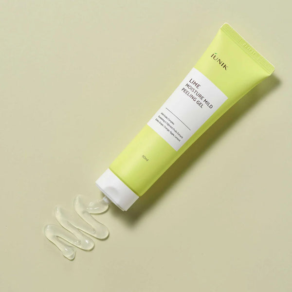 Maigs pīlings-gels ar AHA skābēm iUnik Lime Moisture Mild Peeling Gel