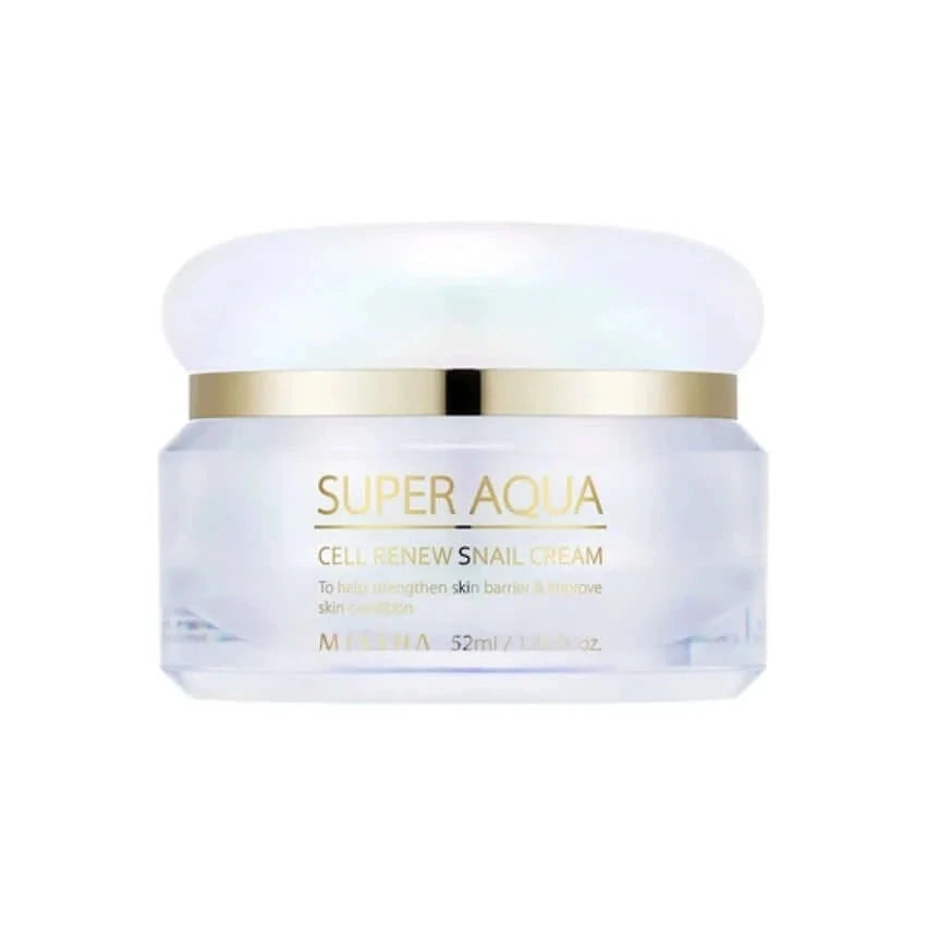 Intensīvs reģenerējošs krēms Missha Super Aqua Cell Renew Snail Cream