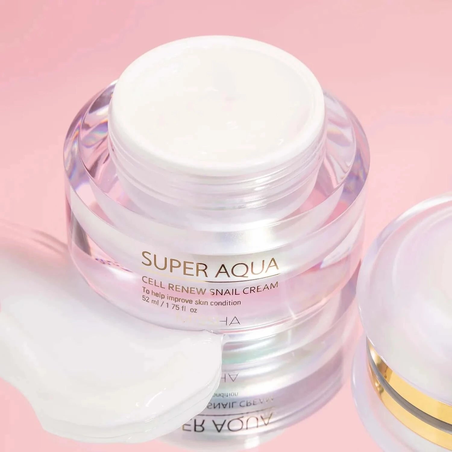 Intensīvs reģenerējošs krēms Missha Super Aqua Cell Renew Snail Cream