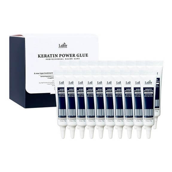 Serums-līme sašķeltiem matu galiņiem Lador Keratin Power Glue