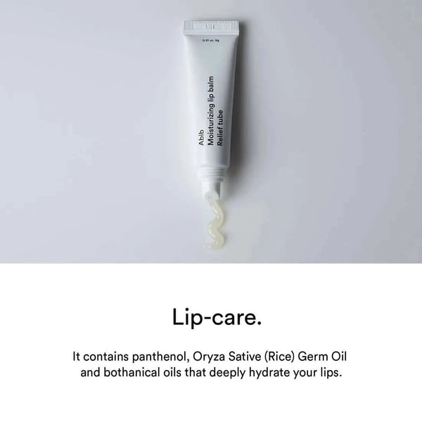 Mitrinošs balzams lūpām ar pantenolu Abib Moisturizing Lip Balm Relief Tube