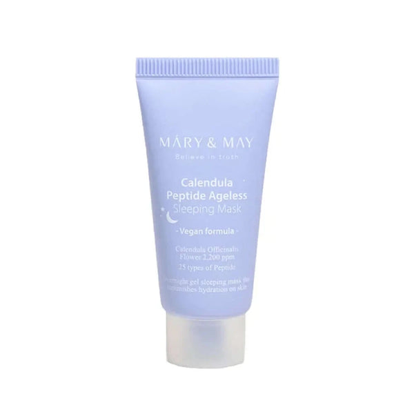Mary&May Calendula Peptide Ageless Sleeping Mask - kliņģerītes un peptīdu pretvecuma miega maska