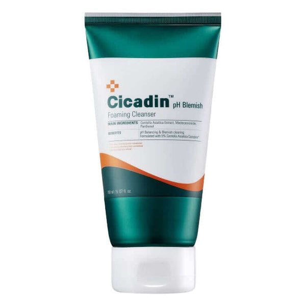 Attīrošas putas problemātiskai ādai Missha Cicadin pH Blemish Foaming Cleanser