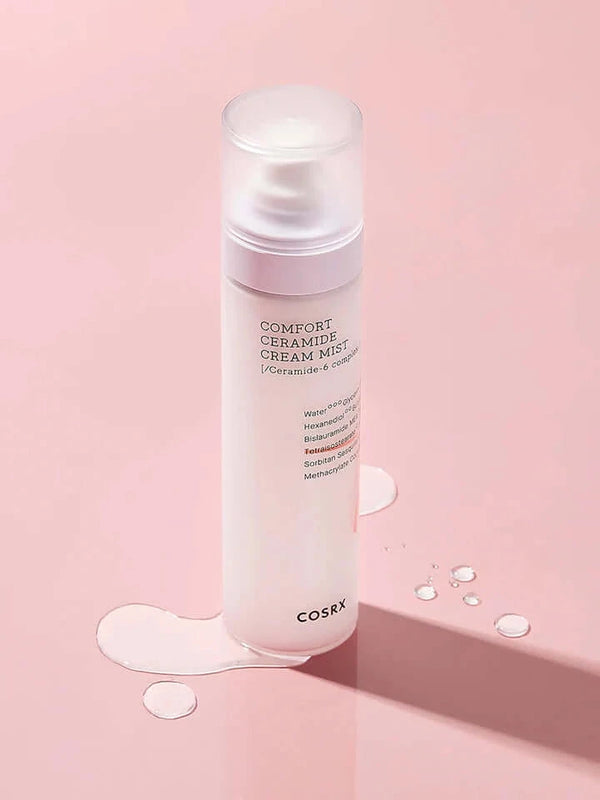 Mitrinošs krēmveida izsmidzināmais līdzeklis ar keramīdiem Cosrx Balancium Comfort Ceramide Cream Mist