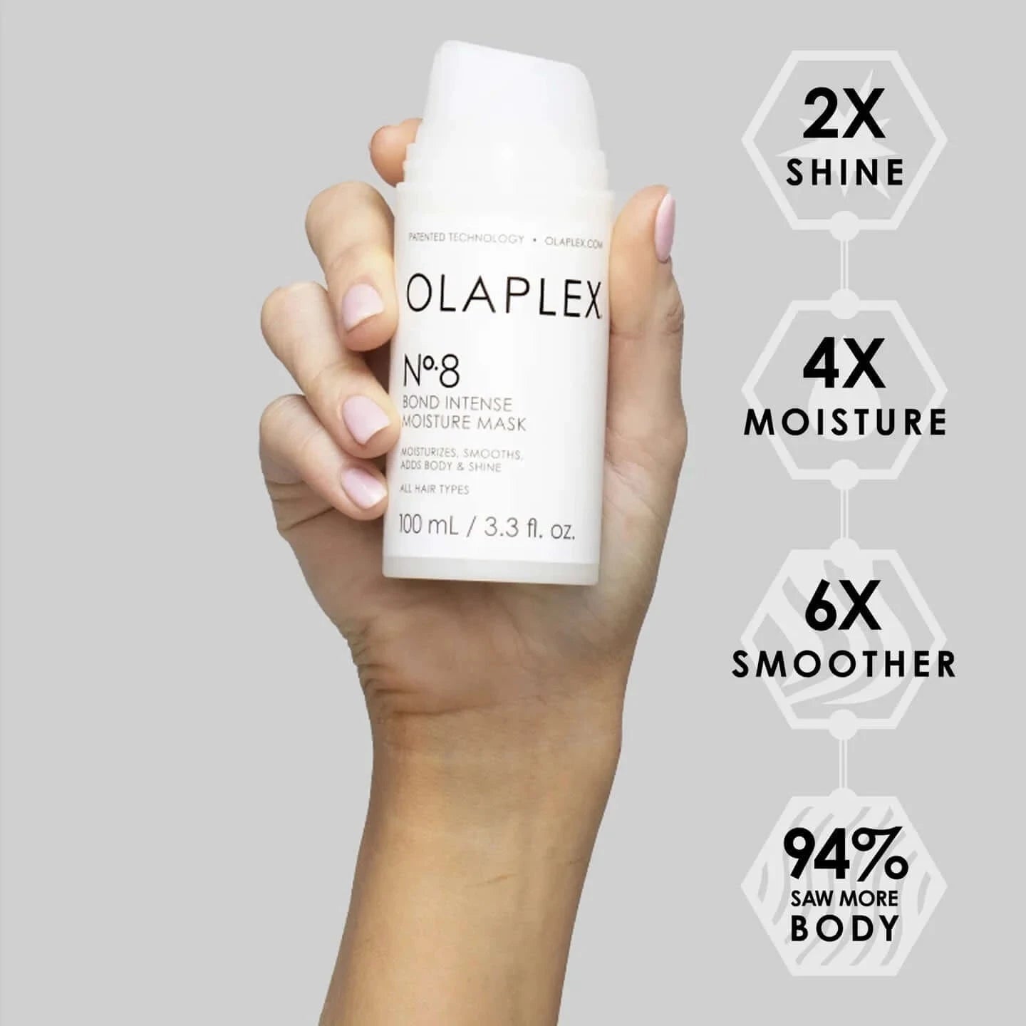 Mitrinoša maska matu atjaunošanai Olaplex No.8 Bond Intense Moisture Mask