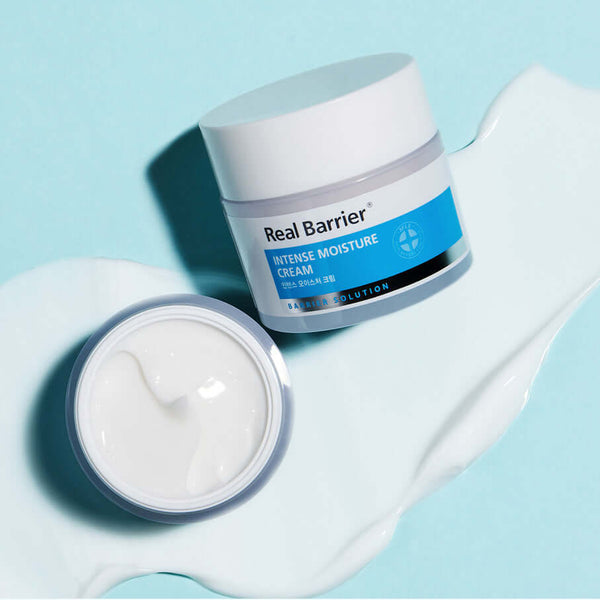 Lamelārais mitrinošais krēms ar skvalānu Real Barrier Intense Moisture Cream