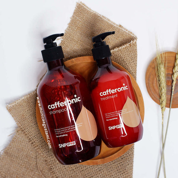 Kondicionieris matiem ar kafijas ekstraktu SNP Prep Cafferonic Treatment