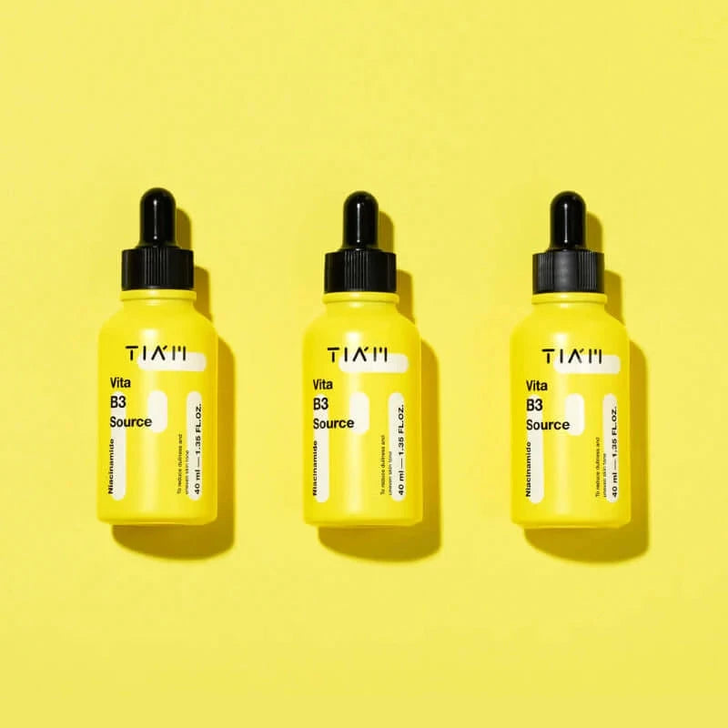 Serums ar 10% niacinamīdu pēcaknes plankumu novēršanai TIAM Vita B3 Source