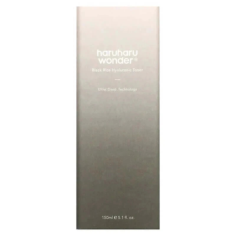 Hialurona toniks ar melno rīsu ekstraktu Haruharu Wonder Black Rice Hyaluronic Toner