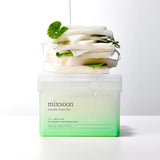 Toniks-spilventiņi ar Āzijas centellas ekstraktu Mixsoon Centella Asiatica Toner Pad