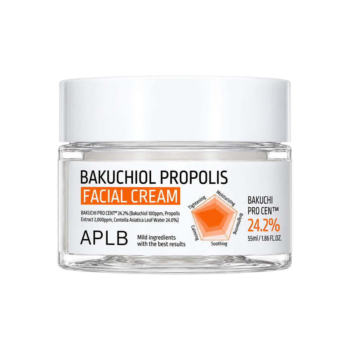 Крем с бакучиолом APLB Bakuchiol Propolis Facial Cream