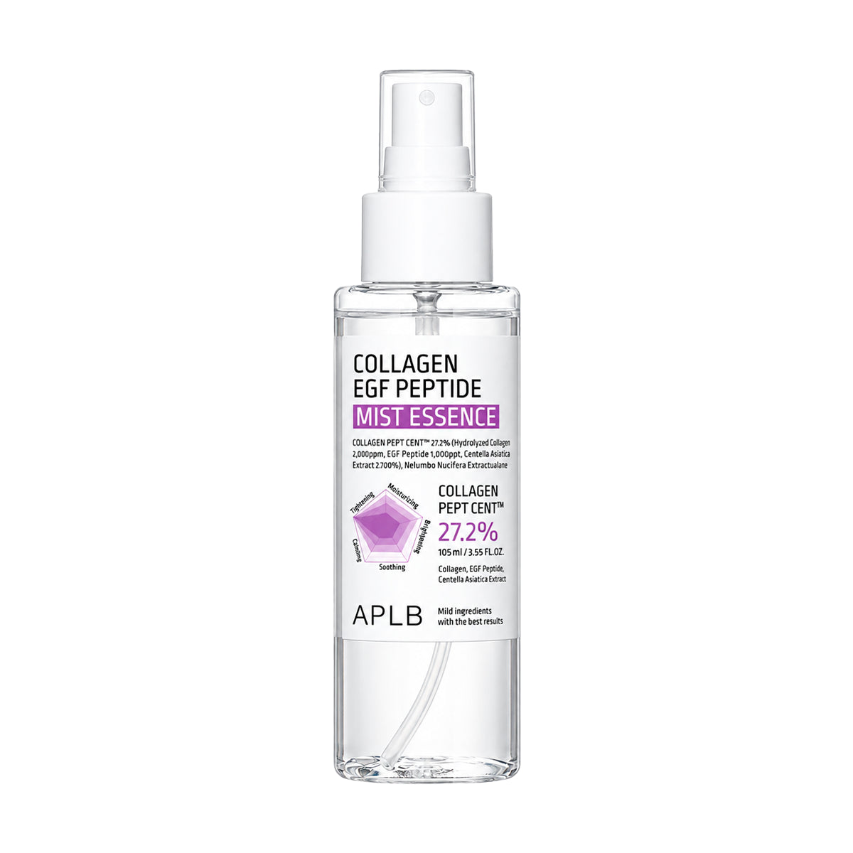 Увлажняющий мист для лица APLB Collagen EGF Peptide Mist Essence