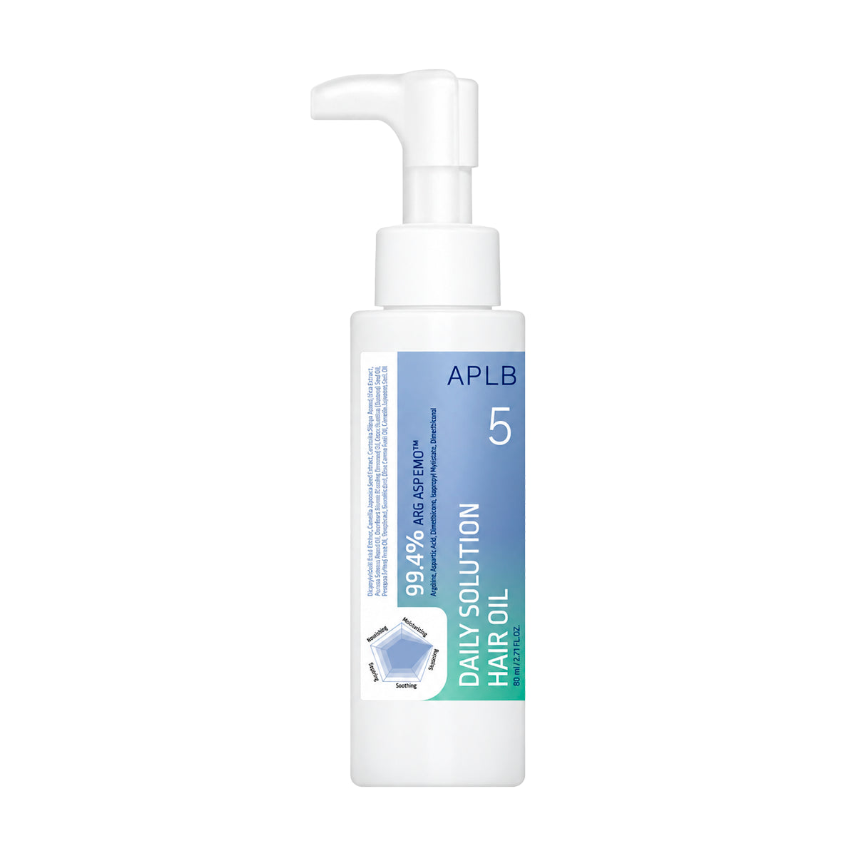 Лёгкое масло для волос APLB Daily Solution Hair Oil