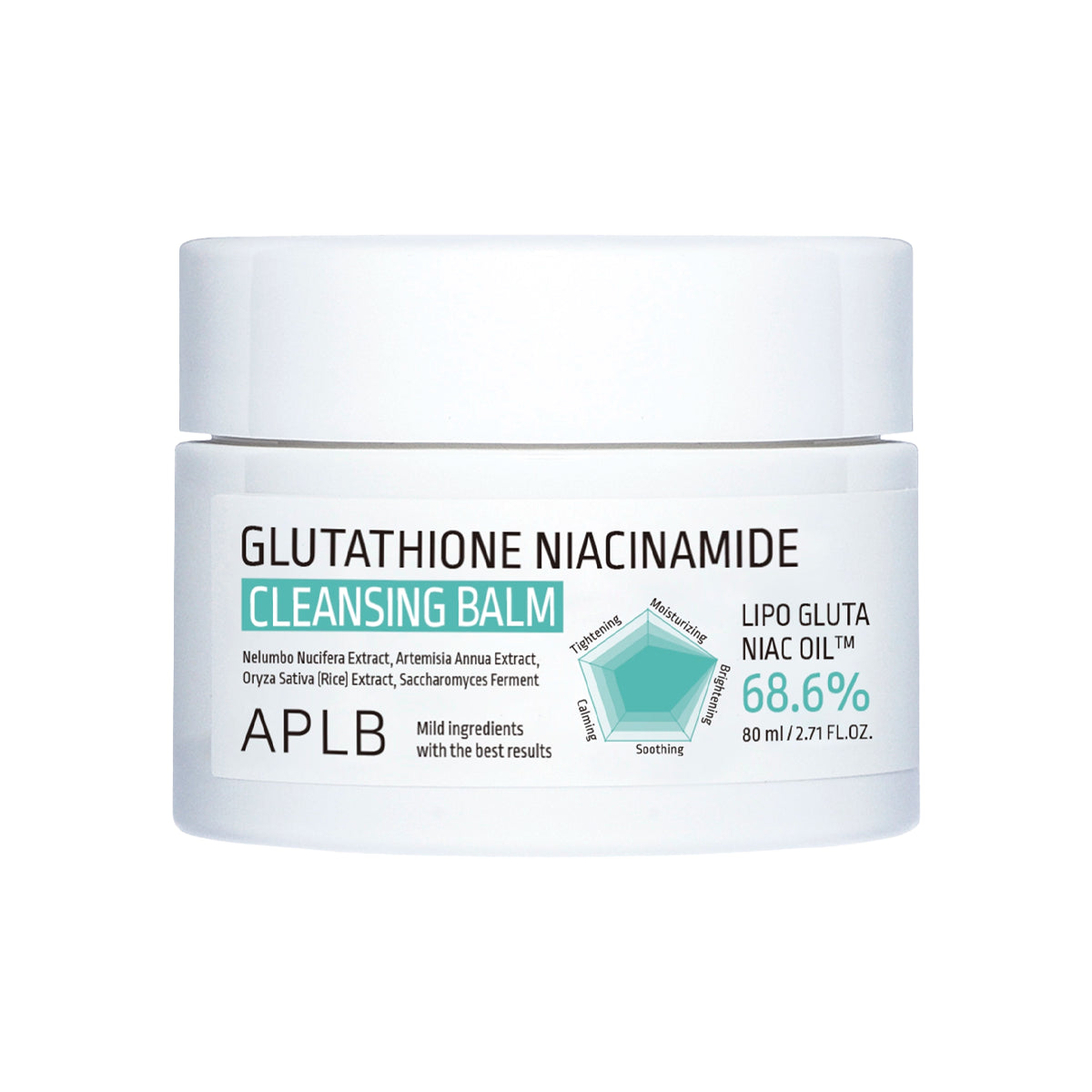 Очищающий бальзам с глутатионом APLB Glutathione Niacinamide Cleansing Balm
