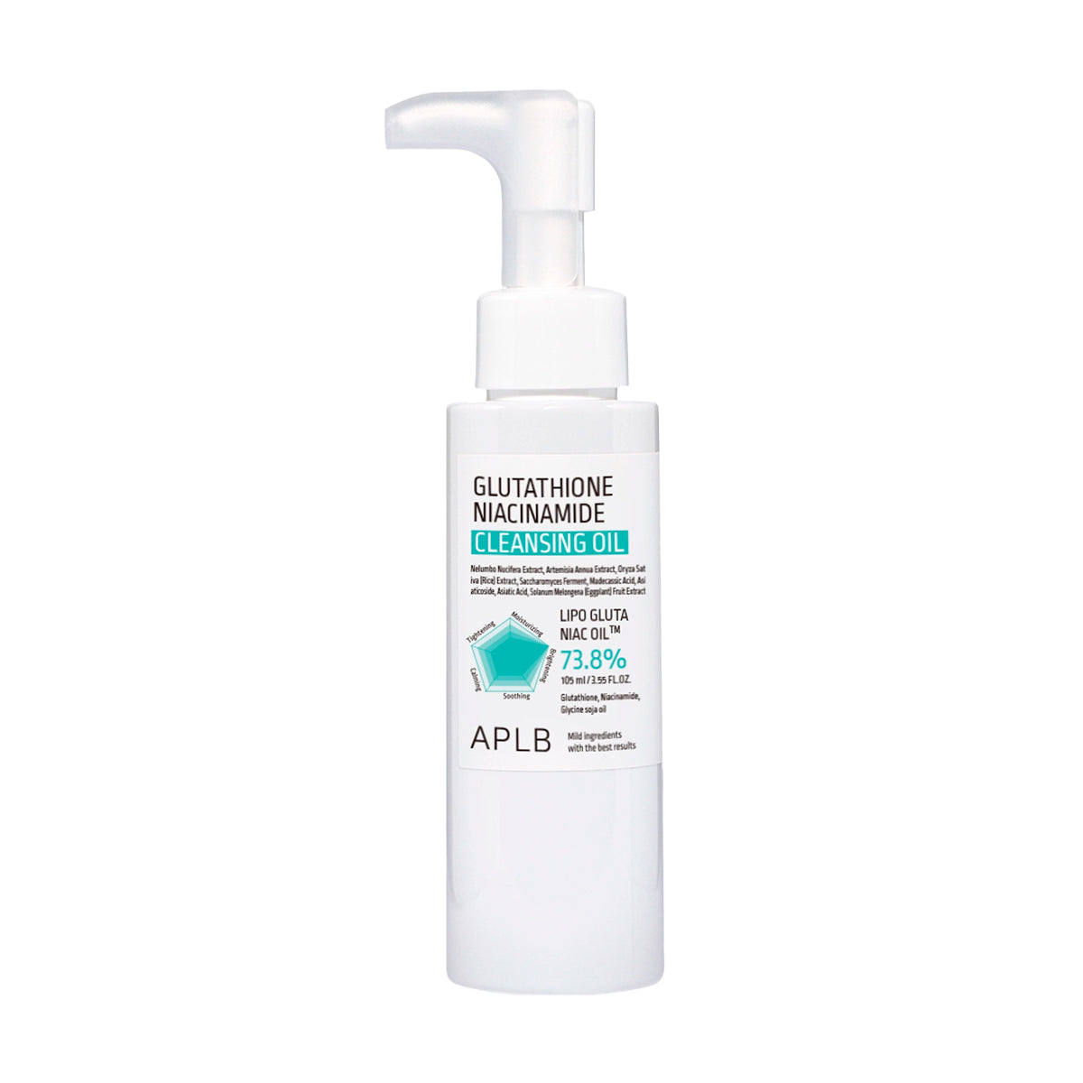 Гидрофильное масло с глутатионом APLB Glutathione Niacinamide Cleansing Oil