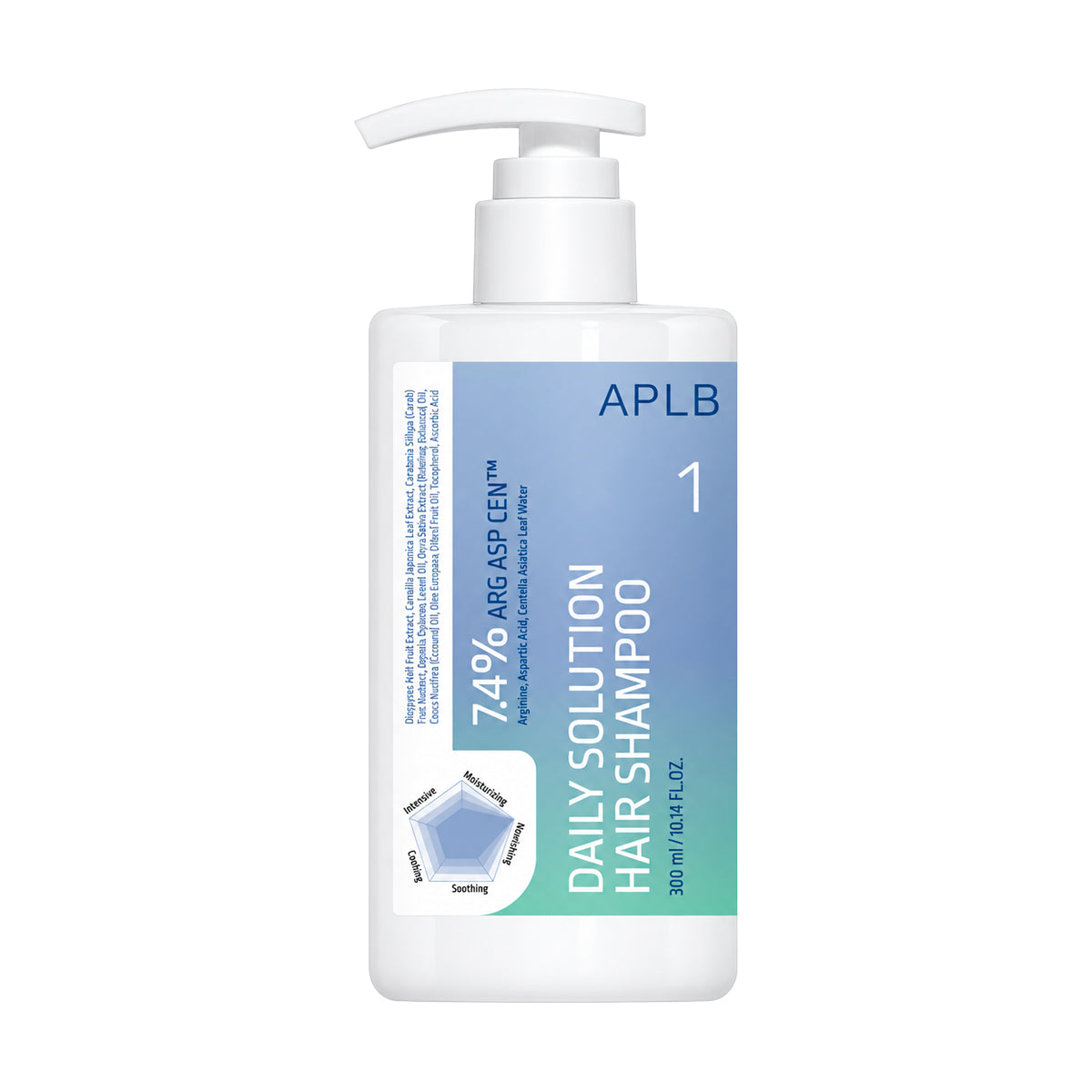 Увлажняющий шампунь для волос APLB Daily Solution Hair Shampoo