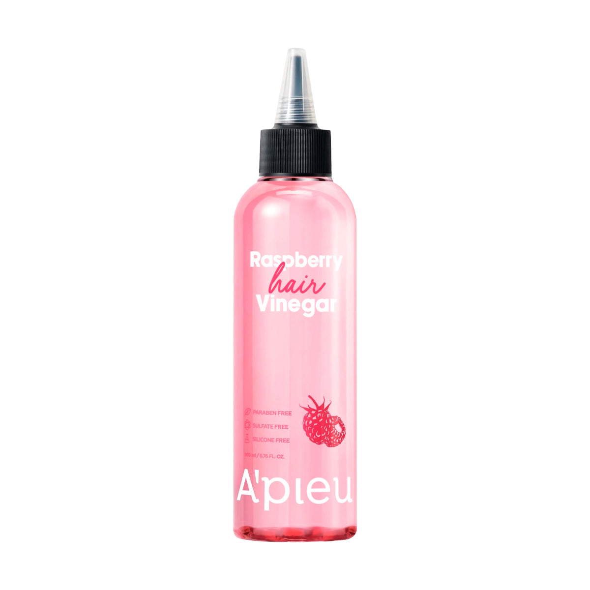 A'Pieu Raspberry Hair Vinegar plaukų skalavimo priemonė su actu spindesiui