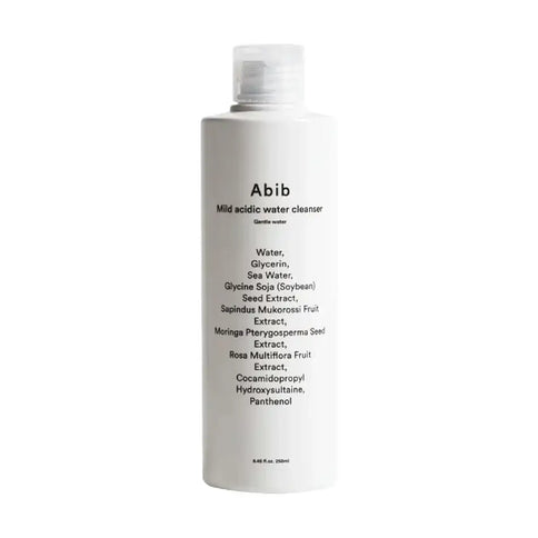 Hipoalerģisks ādu attīrošs ūdens ar dziļjūras ūdeni Abib Mild Acidic Water Cleanser Gentle Water  Abib   