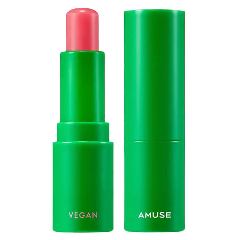 Vegānisks lūpu balzams Amuse Vegan Green Lip Balm  Amuse #02 Rose  