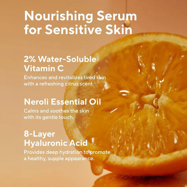 Serumas švytinčiai odai Aromatica Glow Vita C Toning Serum Orange & Neroli