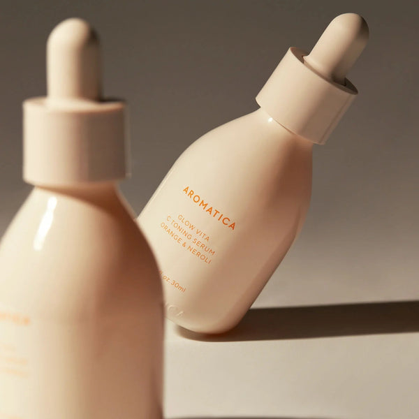 Serumas švytinčiai odai Aromatica Glow Vita C Toning Serum Orange & Neroli