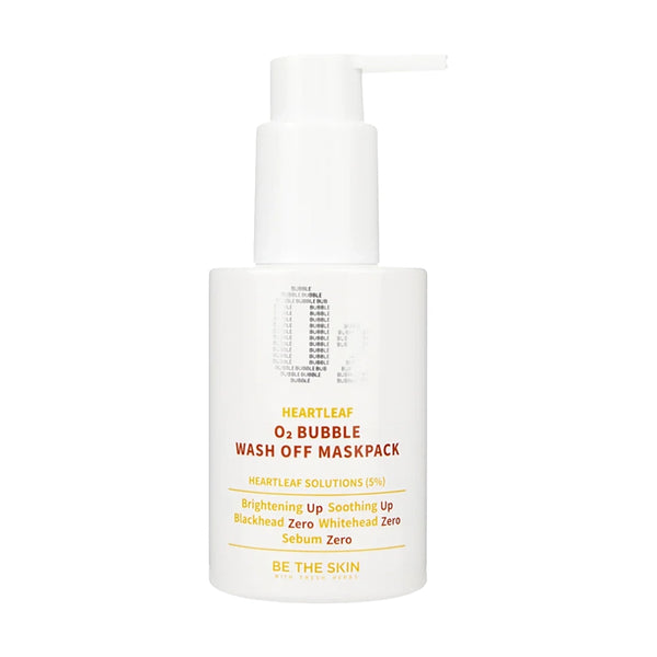 Be The Skin Heartleaf 02 Bubble Wash Off Maskpack